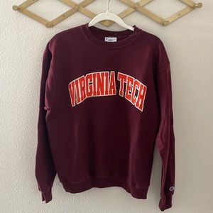 Virginia Tech champion crewneck